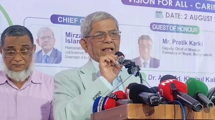 আগামী বছর থেকেই ঠাকুরগাঁও মেডিকেল কলেজে ভর্তি শুরু হবে: মির্জা ফখরুল